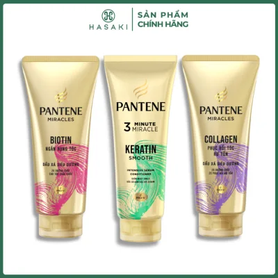 Kem Xả PANTENE Ngăn Rụng Tóc 3 Minute Miracle Hair Fall Control Conditioner 150ml Hasaki Sản Phẩm Chính Hãng