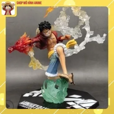 Mô Hình One Piece, Mô Hình Luffy Trạng Thái Chiến Đấu, Cao 18cm, Bộ Sưu Tập Nhân Vật - Tượng Figure One Piece