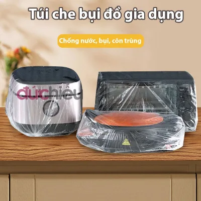 Màng bọc che bụi phủ đồ nội thất size to dày dặn chống bụi chống nước phủ bếp, tủ, giường, sofa | Đức Hiếu Shop