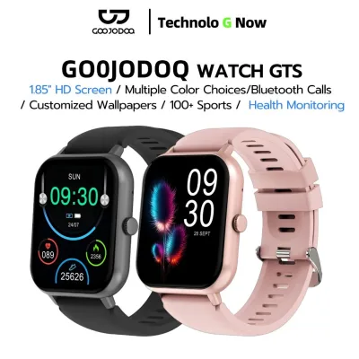 Đồng hồ thông minh chính hãng GOOJODOQ 2024 Màn hình cảm ứng, theo dõi sức khỏe, kết nối điện thoại để nhận tin nhắn, gọi điện, chống nước
