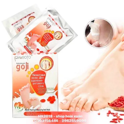 Lột da chân với mặt nạ ủ chân có tác dụng bong lớp da chết & vết chai sần nứt nẻ ở bàn chân Qiansto - HX2018 - Làm đẹp / Chăm sóc cá nhân / Tắm & Chăm sóc cơ thể / Chăm sóc bàn chân / Mặt nạ chân