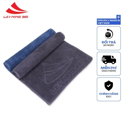 Khăn Tập Gym & Fitness Lei-Ning 361 Cotton Thấm Hút 80x40cm - KHANSPORT.361