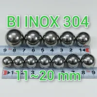 Bi thép không gỉ inox 304 size 11~20 mm dùng trong thiết bị y tế, thực phẩm, linh kiện điện tử, đánh bóng...