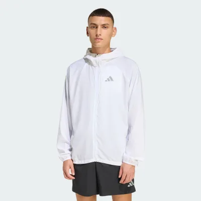 adidas Chạy Áo Khoác adi365 Running Essentials Nam trắng KA4340