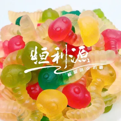 500g Kẹo Dẻo Chip Trái Cây Mix Nhiều Hình Dễ Thương, Sỉ Bánh Kẹo Tết