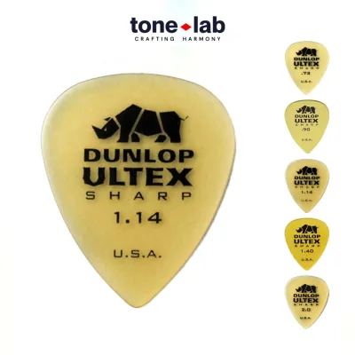 Phím đàn Ultex Sharp Jim Dunlop Guitar Pick .73mm .90mm 1.00mm 1.14mm 1.40mm 2.00mm