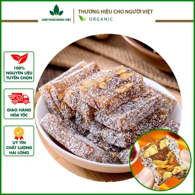 Kẹo gừng táo đỏ đường nâu 1kg, bánh gừng táo đỏ, ít ngọt, thơm dẻo, món ăn vặt tốt cho sức khỏe
