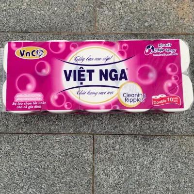 Giấy vệ sinh việt Nga (900g 3 lớp giấy lụa cao cấp )