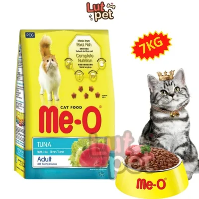 Hạt thức ăn cho mèo Me-O (7KG), thức ăn khô cho mèo vị cá ngừ - lutpet