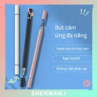 Bút cảm ứng 2 Đầu vẽ đa năng Máy tính bảng Màn Hình Cảm Ứng bút dụng thích hợp cho Ios / iPad-SN