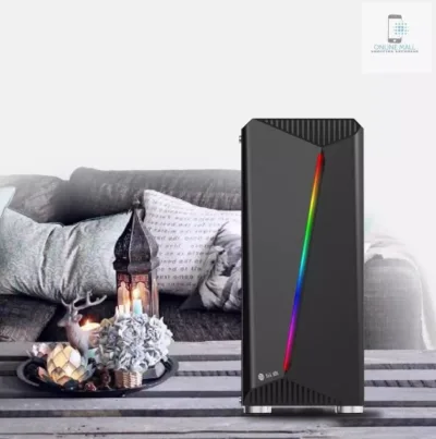 PKTL - Vỏ trường hợp máy tính Chassis desktop Gamer (kèm 3 Fan Led)