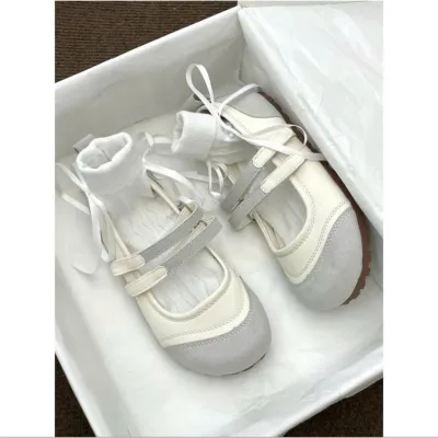 Giày sandal đế lười NABI hai quai thiết kế basic quai dán tiện lợi êm nhẹ