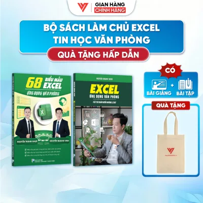 Combo of 2 Books: 68 Excel Templates and Excel from Basic to Advanced: Secrets to Mastering Office Technology + Cloth Bag