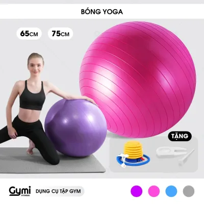 Bóng Tập Gym, Tập Yoga Trơn 65cm - 75cm - BongYoga
