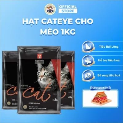 Thức ăn hạt Cat eye cho mèo 1kg túi chiết Thức ăn hạt cho mèo