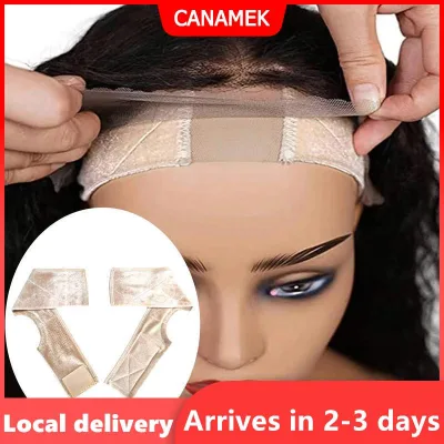 1X nhung Tóc Giả đàn hồi tóc ban nhạc chống trượt cố định Tóc Giả Kẹp ban nhạc có thể điều chỉnh headband