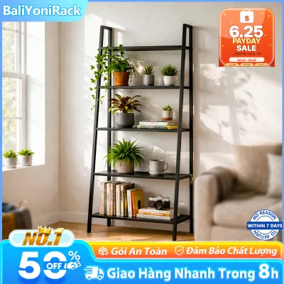 Bali Kệ Đa Năng Hình Thang 4 Tầng Phòng Ngủ Chắc Chắn Hàng Nhập Khẩu Kệ Sắt Decor Trang Trí Phòng Khách