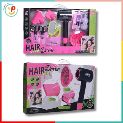 Battery-Powered Hair Dryer Toy for Children Hair Salon Comb and Hairdressing Accessories 096 Peekapaw Toys