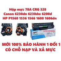 Hộp mực 78A dành cho Canon 6230dn 6230dw 6200d - HP P1560/1536/P1566/1600/P1606DN Mực in Canon MF4410/4430/4580DN/MF4570dn/4550d/4452/4450/4450d/MF4420n /4412/ự D520  Có lổ đổ mực-Hàng chính hãng Alpha Cartridge
