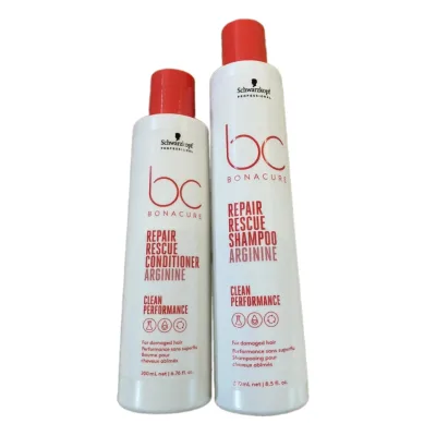 Dầu gội xả Schwarzkopf BC Repair Rescue chăm sóc tóc hư tổn 250ml/200ml