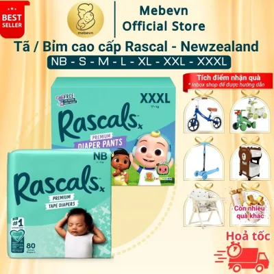Bỉm rascal friend, tã rascal and friend cao cấp NewZealand, bỉm tã rascal and friends chính hãng