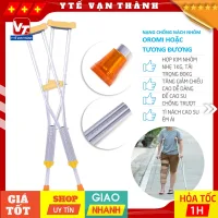 ✅ [TOÀN QUỐC] Nạng Chống Nách Nhôm TaJerMy, Oromi (Hoặc Tương Đương) | Điều chỉnh chiều cao dễ dàng -VT0275 - Y Tế Vạn Thành
