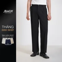 Quần tây nam ống suông đứng JBAGY Straight Trouser vải âu cao cấp - JA0102