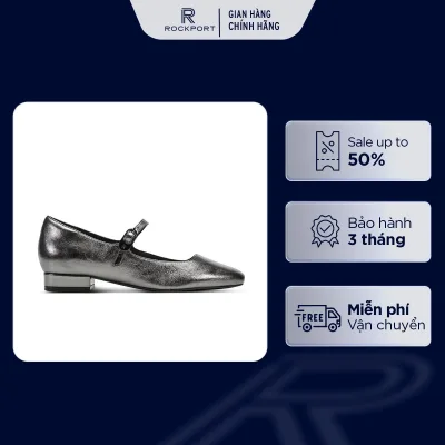 Giày Lười Nữ Rockport Niya Mary-Jane M NIYA000PEW01 253 | Giày Da Cao Cấp, Phong Cách Lịch Lãm, Đệm Êm Ái, Độ Bám Tốt