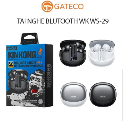 Genuine Wekome Ws-29 Bluetooth Headphones – Bluetooth 5.4, Type-C Charging, Hi-Fi Sound, 200Mah Battery [Ear
