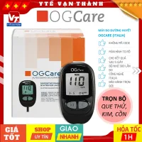 ✅ [TRỌN BỘ] Máy Đo Đường Huyết Ogcare | Chính Hãng Thụy Sĩ -VT0559 - Y Tế Vạn Thành