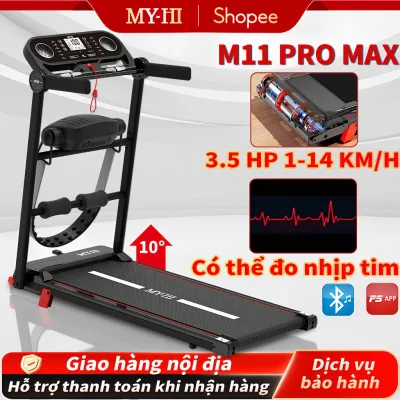 Máy chạy bộ tại nhà MY-HI M11 PRO MAX,Điều Khiển APP,Theo Dõi Nhịp Tim,Kết Nối Bluetooth Âm Nhạc,Đi bộ và chạy được