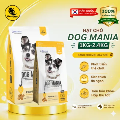 HẠT DOG MANIA CHO CHÓ MỌI LỨA TUỔI 1KG , thức ăn khô, thức ăn cho chó