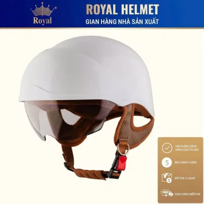Genuine Royal M38K 1/2 Glass Helmet (Suitable for Men and Women, 12 Months Warranty)