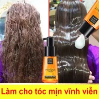 Tinh chất chăm sóc tóc, tinh dầu xoăn, chăm sóc tóc bằng sợi khô, giúp làm mịn tóc xoăn, sửa chữa thiệt hại Hair Care Essence Cải Thiện Tóc Xơ Khô Thiếu Sức Sống Dầu Nhờn Tóc Hư Tổn Sửa Chữa Phục Hồi Tóc