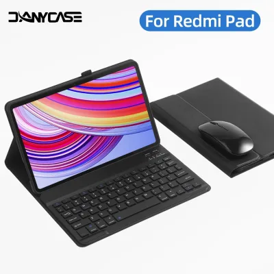 Dành Cho Redmi Pad 2 Pro 12.1 Redmi Pad 2 11 2025 Pad SE 11 inch 2024 10.61 inch Vỏ Bàn Phím Từ Tính Vỏ Da Có Bàn Phím Chuột