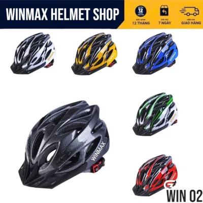 WINMAX HELMET Mũ Bảo Hiểm Xe Đạp Thẻ Thao Cho Học Sinh Cấp 2, Cấp 03 Và Người Lớn Thương Hiệu WINMAX HETMET