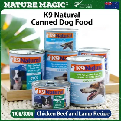 K9 Tự Nhiên Protein Cao Ướt Thức Ăn Cho Chó Không Hạt Thức Ăn Tự Nhiên Cho Chó NZ Nhập Khẩu Gà Thịt Bò Đóng Hộp Thức Ăn 170g
