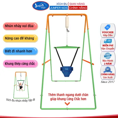 Jumper Kids Jpk102 Baby Walking Swing Set High Quality Set with Extra Horizontal Legs Movement Toys for Children