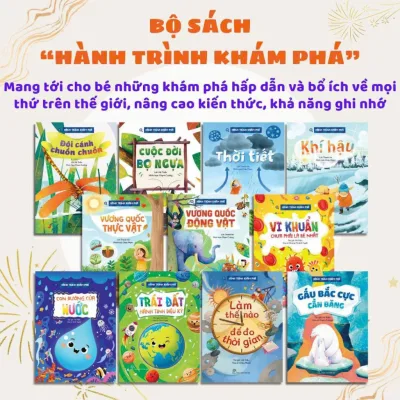 Sách thiếu nhi - Bộ sách Hành trình khám phá