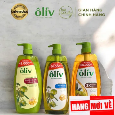 Dầu tắm Oliv ,dầu gội chắc khỏe, ngăn gãy rụng 1L, 650ml các loại