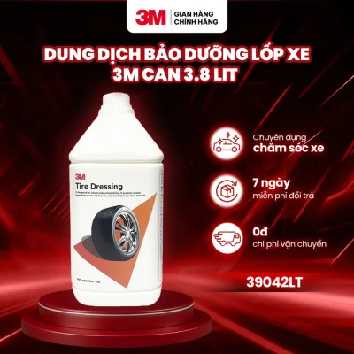 Dung dịch bảo dưỡng lốp xe 3M 39042LT, 3.8 Lit - NK Thái Lan