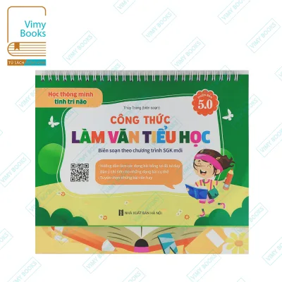 Sách - Bộ Lịch Công Thức Làm Văn Tiểu Học (Phiên bản 5.0) - Học Thông Minh Tinh Trí Não