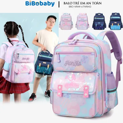 Balo học sinh cấp 1 cho bé đi học cặp sách trẻ em tiểu học lớp 1 2 họa tiết kim tuyến dễ thương 2272
