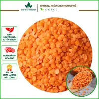 Đậu lăng đỏ hữu cơ 1kg ( Hạt đậu lăng đỏ, hạt dinh dưỡng cho bé ăn dặm, tốt cho người ăn