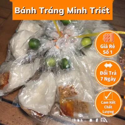 Bánh tráng vò phơi sương sate muối nhuyễn siêu cay Tây Ninh loại 1