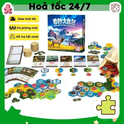 Cascadia - Trò chơi boardgame xếp hình thế giới động vật Tigar