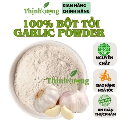 1KG Bột Tỏi ẤN LOẠI 1 Nguyên Chất 100% Garlic Powder Thơm Ngon Giàu Vitamin Khoáng Chất Giàu Oxy Hóa