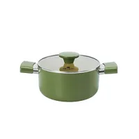 Nồi phủ sứ chống dính Elmich Olive Classic EL5533OV size 16,18,20cm - Hàng chính hãng