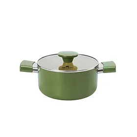Nồi phủ sứ chống dính Elmich Olive Classic EL5533OV size 16,18,20cm - Hàng chính hãng