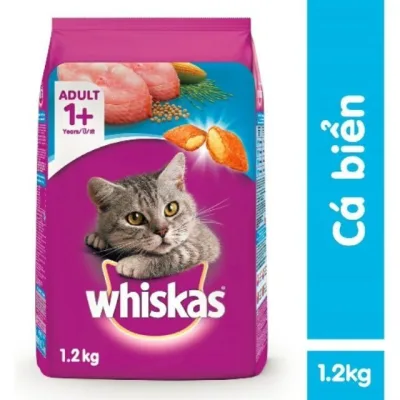 Hạt thức ăn mèo Whiskas 1,2kg - Thức ăn cho mèo trưởng thành- Ngôi Nhà Thú Cưng